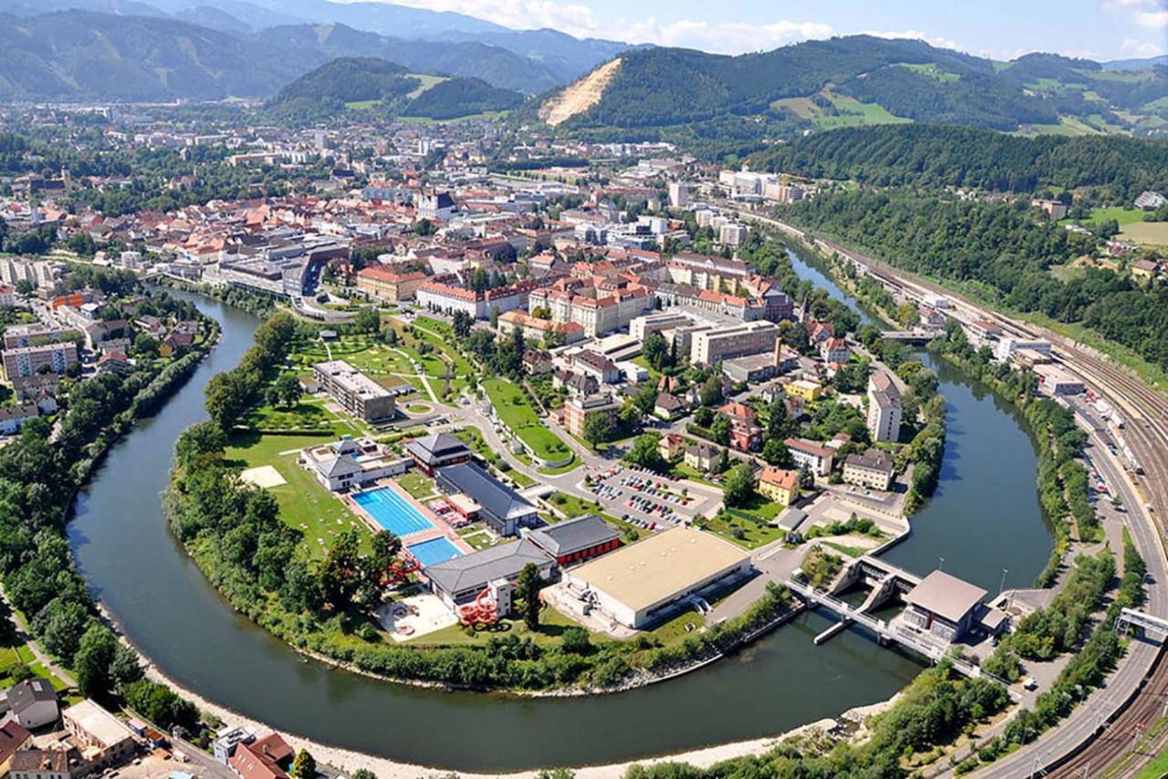 Auszeit Steiraland 1 Mit Privaten Garten Ueberdachter Terrasse Und Parken Leoben  Zewnętrze zdjęcie